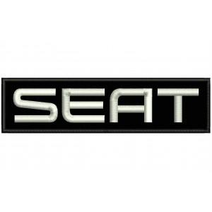 Parche Bordado SEAT (Letras)