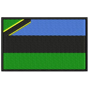 Parche Bordado Bandera ZANZIBAR