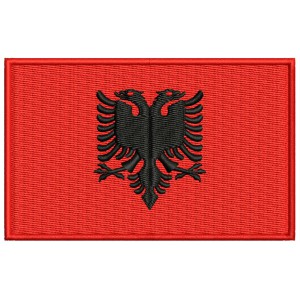 Parche Bordado Bandera ALBANIA