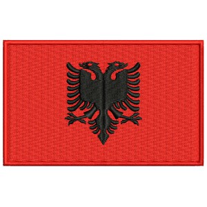 Parche Bordado Bandera ALBANIA