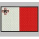 Parche Bordado Bandera MALTA