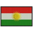 Parche Bordado Bandera KURDISTAN