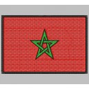 Parche Bordado Bandera MARRUECOS