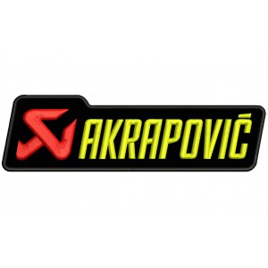 Parche Bordado AKRAPOVIC