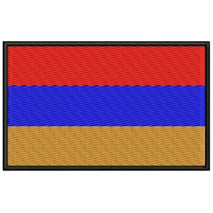 Parche Bordado Bandera ARMENIA
