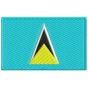 Parche Bordado Bandera SANTA LUCIA