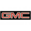 Parche Bordado GMC (Fondo NEGRO)
