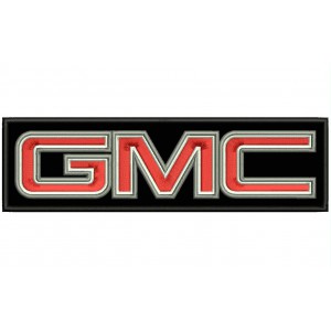 Parche Bordado GMC