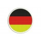 Parche Bordado Bandera ALEMANIA (Circular)