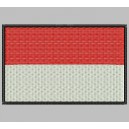 Parche Bordado Bandera MONACO