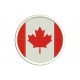 Parche Bordado Bandera CANADA (Circular)