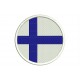 Parche Bordado Bandera FINLANDIA (Circular)