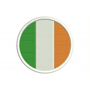 Parche Bordado Bandera IRLANDA (Circular)