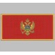 Parche Bordado Bandera MONTENEGRO