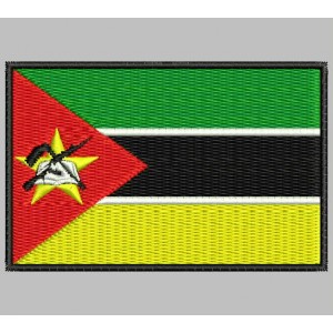 Parche Bordado Bandera MOZAMBIQUE