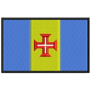 Parche Bordado Bandera MADEIRA