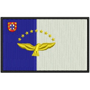 Parche Bordado Bandera AZORES