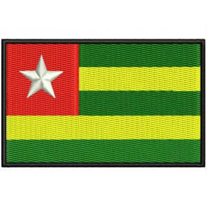 Parche Bordado Bandera TOGO